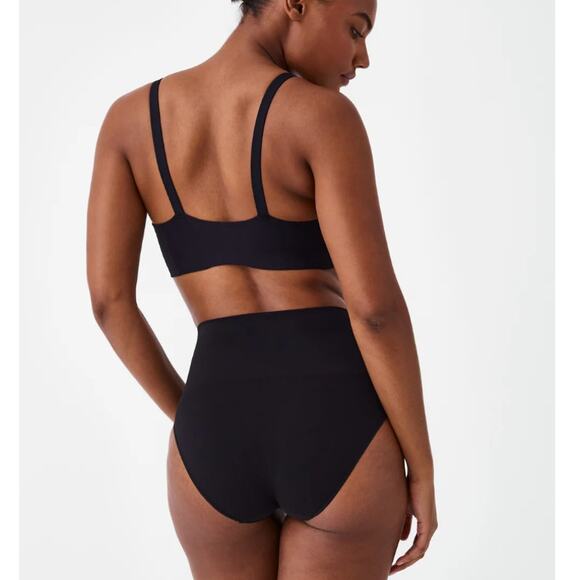 Spanx Women's Very Black‎ Adjustable Plunge Wireless Lift Bra Size 32D - Picture 2 of 14